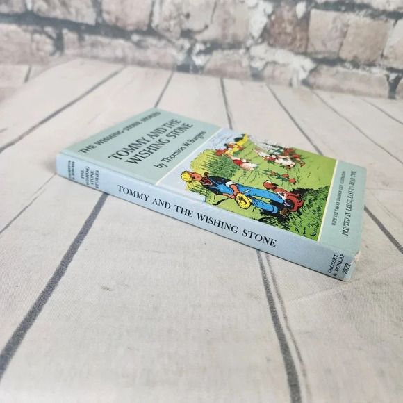 Vintage 1920s Hardcover Storybook Tommy  and the Wishing Stone Illustrated - Picture 5 of 15